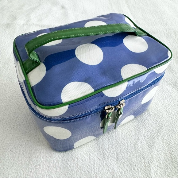 Kate Spade Polka Dot Vanity Case Cosmetic Bag - Picture 3 of 11